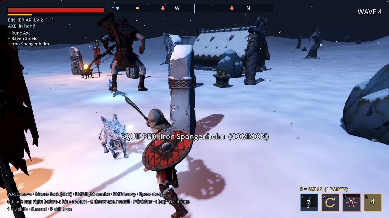 นักธนูดรากร์ ในเกม FIMBULWINTER