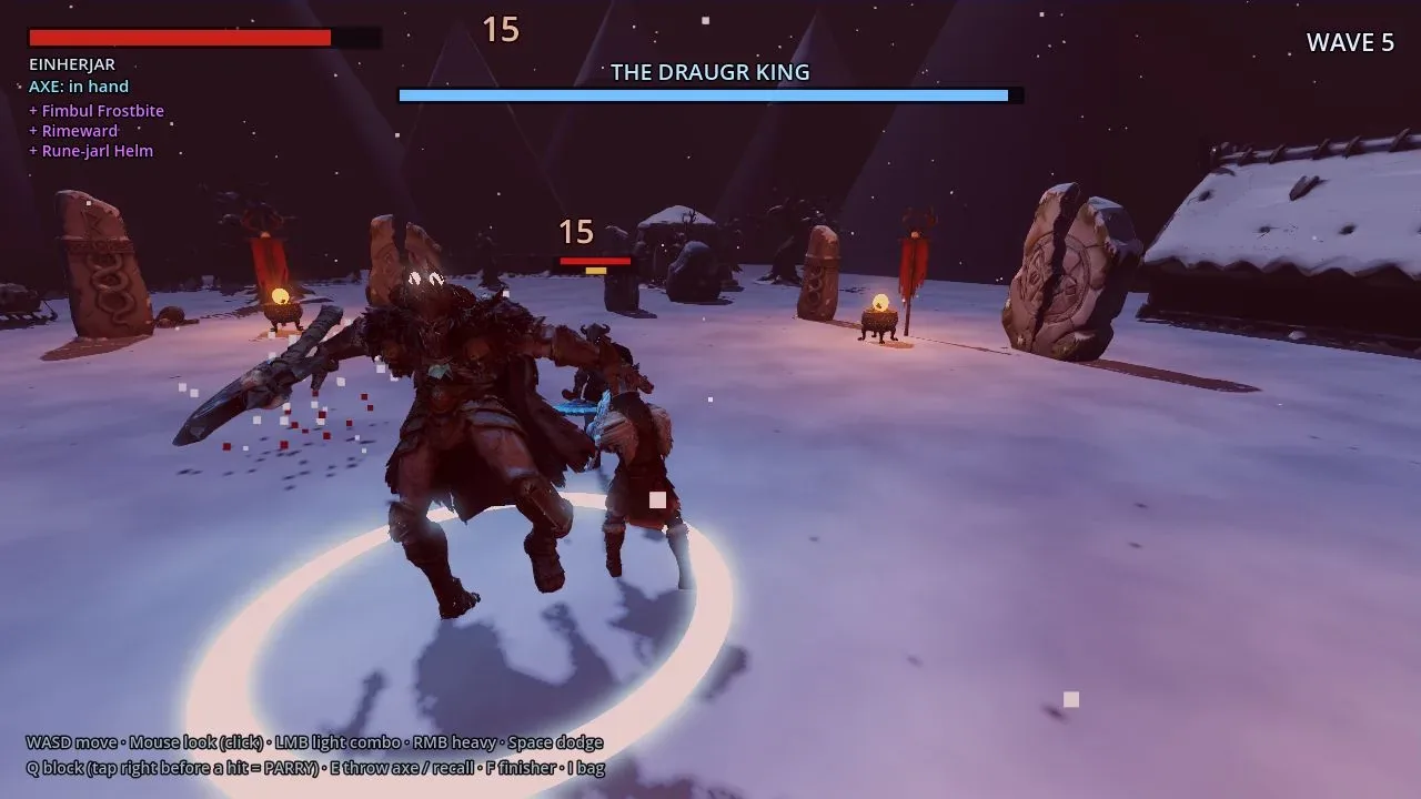 ฮริมการ์ ราชาดรากร์ ในเกม FIMBULWINTER